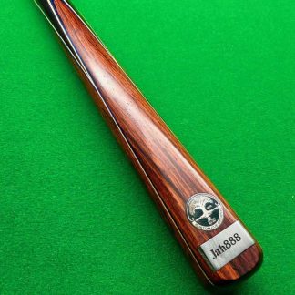Cue Creator Jah Pro Series snooker cue with rosewood butt and four secondary splices