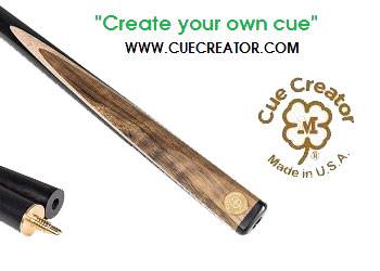 snooker cue from cue creator 