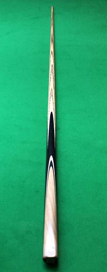 cc583 snooker cue olivewood and two veneers