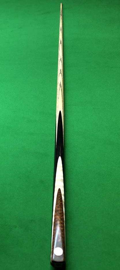 cc592 snakewood and qulited maple billiard cue