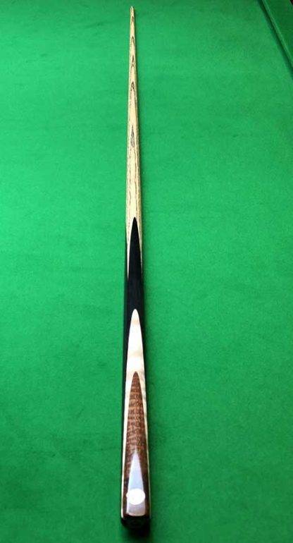 cc569 snakewood and quilted maple snooker cue