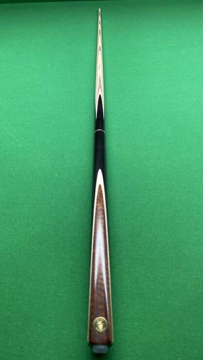 Snooker cue three quarter snakewood with maple veneer 936